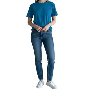 New Old Navy Teal Vintage Tee Size XSmall